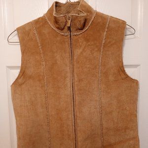 SUEDE TAN VEST